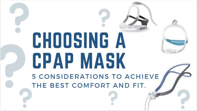 How to choose which CPAP mask is best for you!